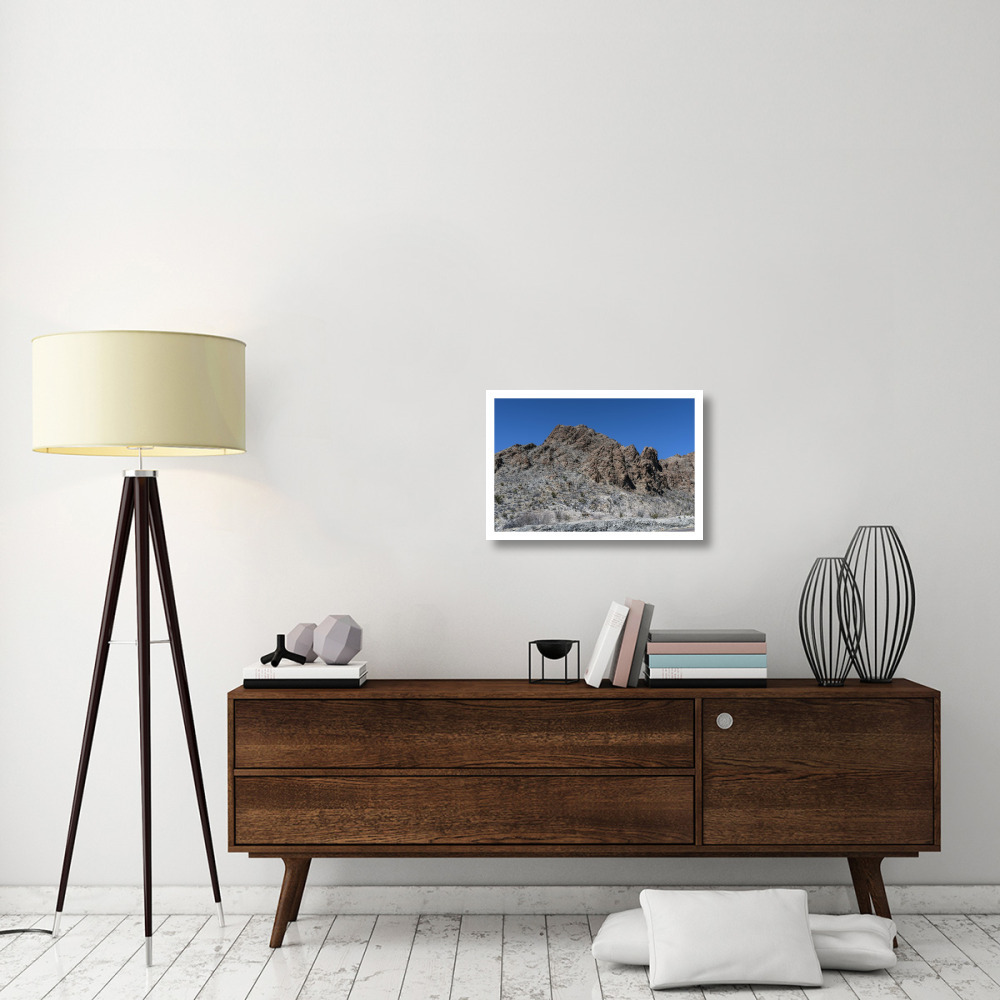 Scenery in Big Bend National Park, TX-Paper Art-26&quotx18"