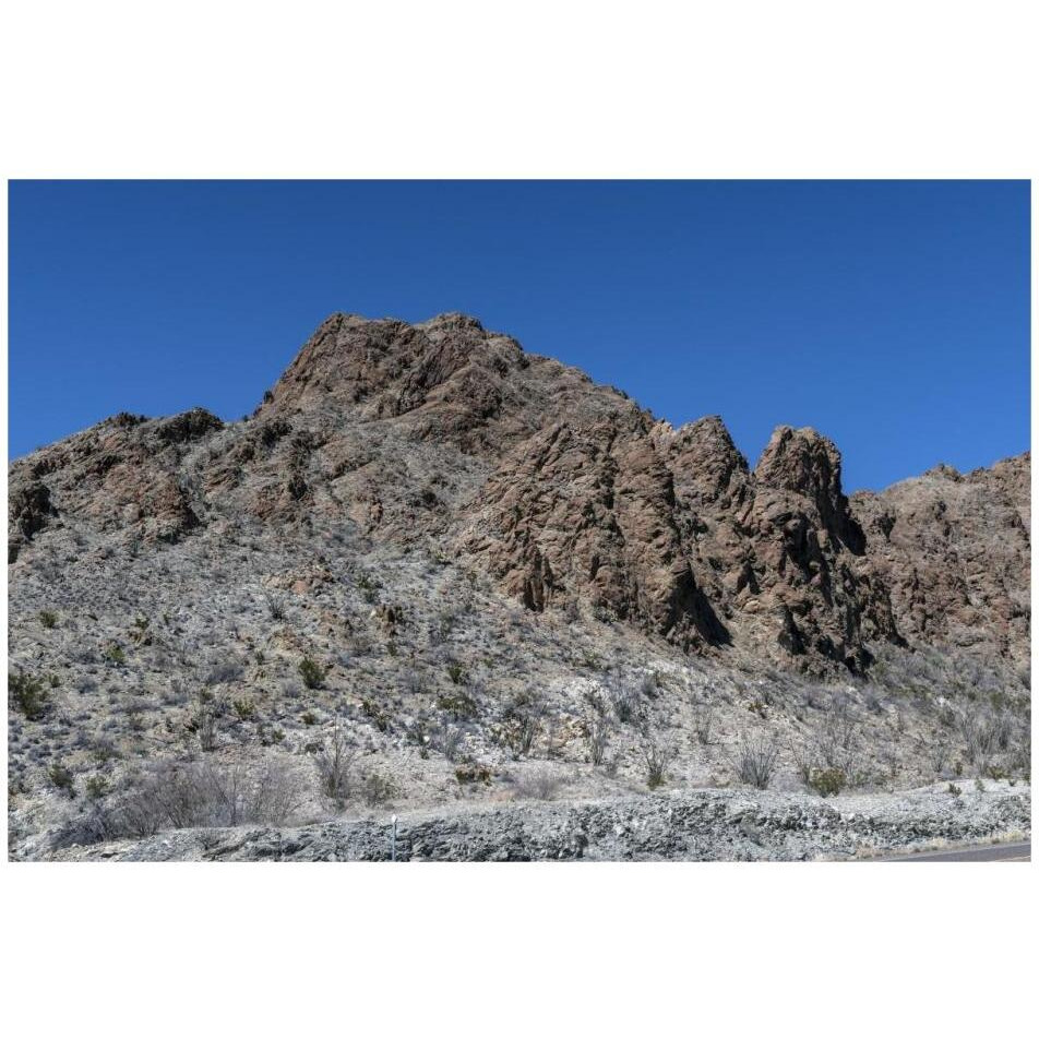 Scenery in Big Bend National Park, TX-Paper Art-32&quotx22"
