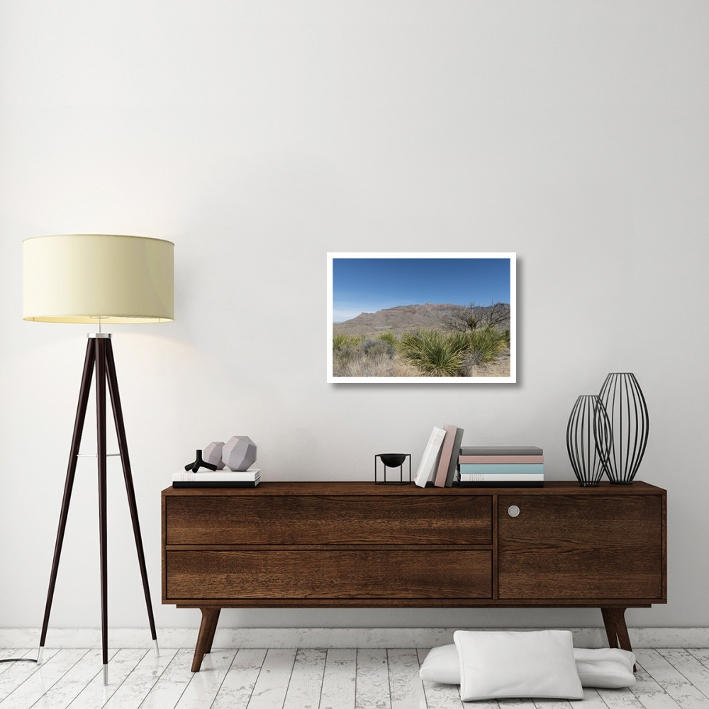Scenery in Big Bend National Park, TX-Paper Art-32&quotx22"