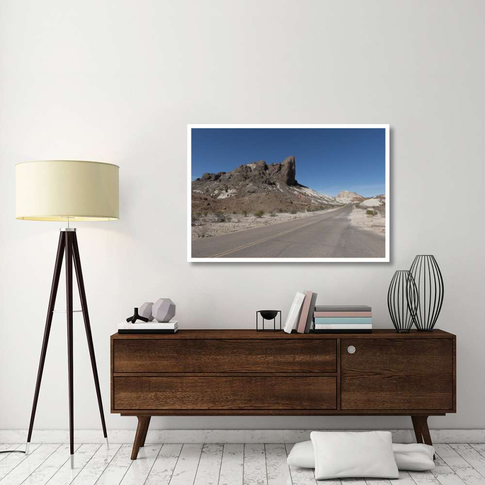 Scenery in Big Bend National Park, TX-Paper Art-50&quotx34"