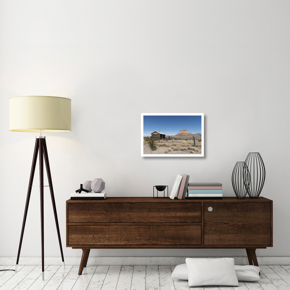 Scenery in Big Bend National Park, TX-Paper Art-26&quotx18"