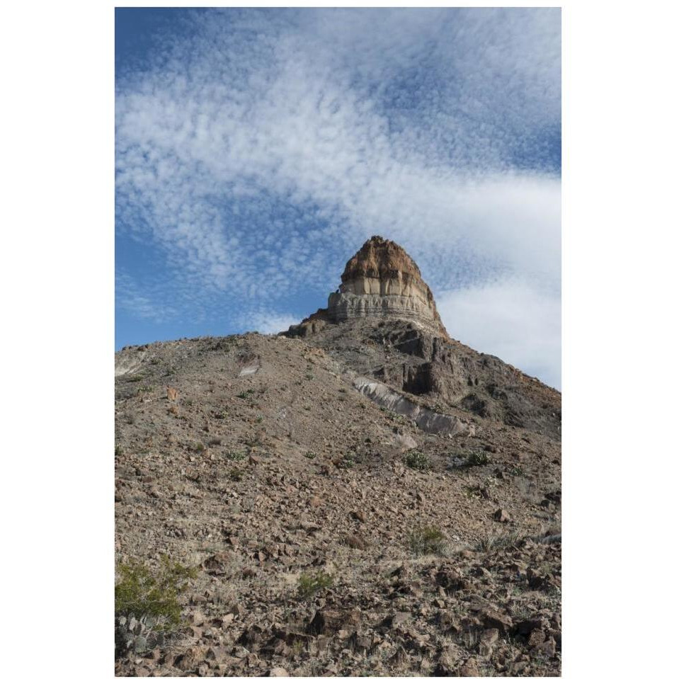 Scenery in Big Bend National Park, TX-Paper Art-26&quotx38"