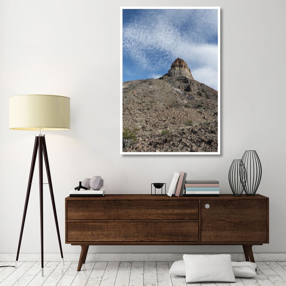 Scenery in Big Bend National Park, TX-Paper Art-42&quotx62"