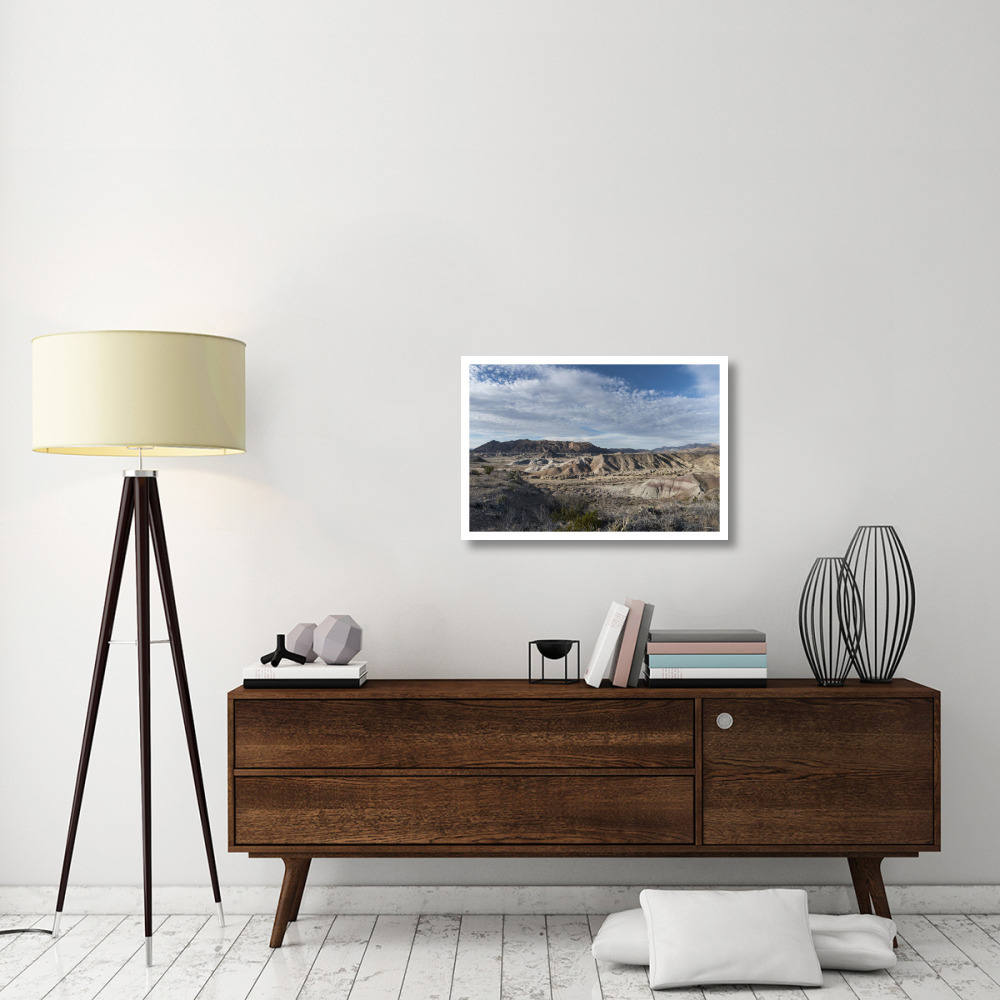 Scenery in Big Bend National Park, TX-Paper Art-32&quotx22"