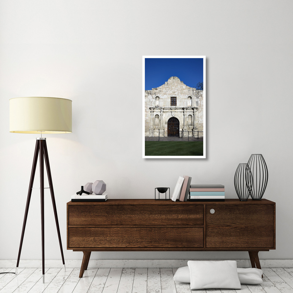 The Alamo, San Antonio, TX-Paper Art-26&quotx42"