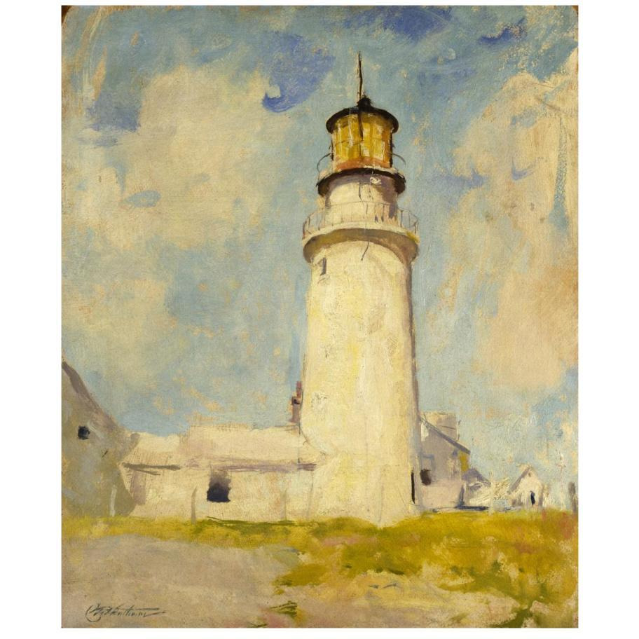 Highland Light, ca. 1925-Paper Art-15&quotx18"