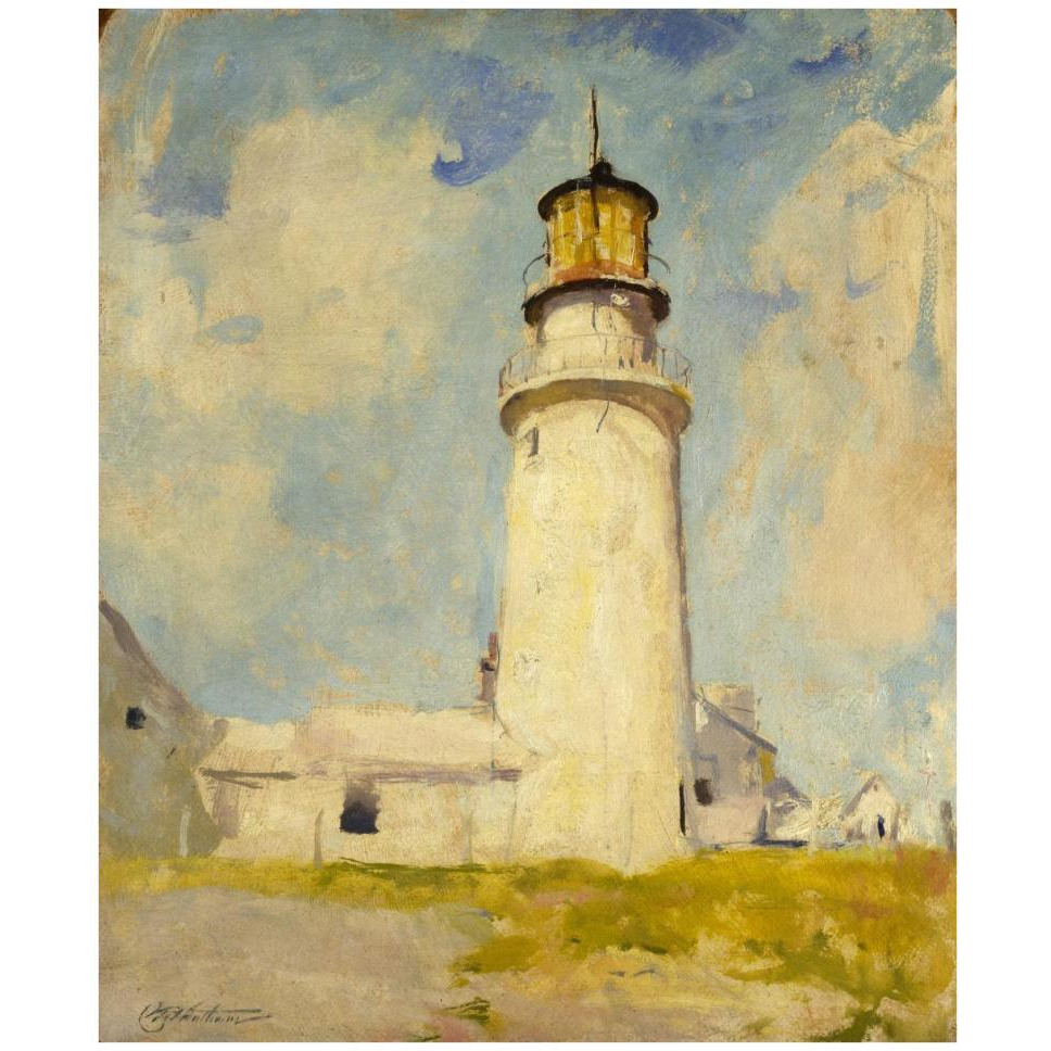 Highland Light, ca. 1925-Paper Art-35&quotx42"