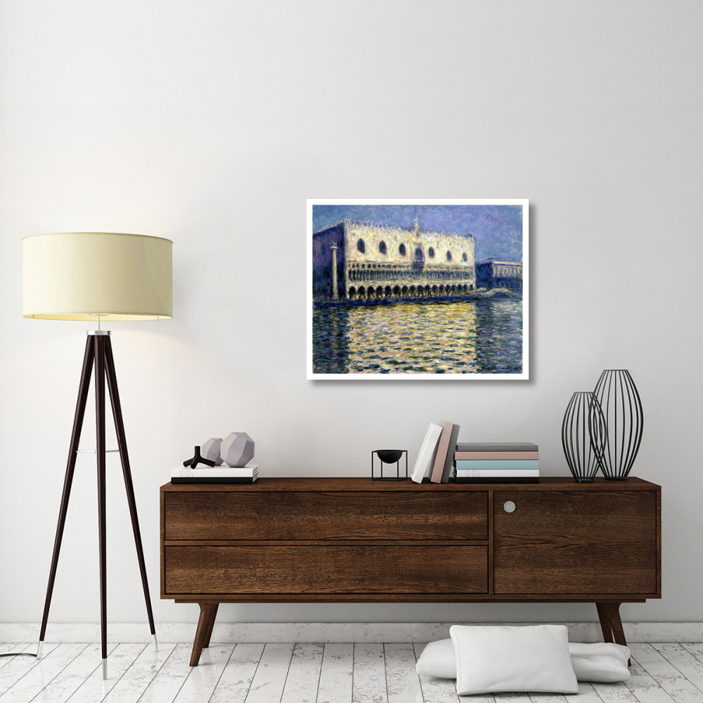 The Doge's Palace (Le Palais ducal), 1908-Paper Art-38&quotx31"