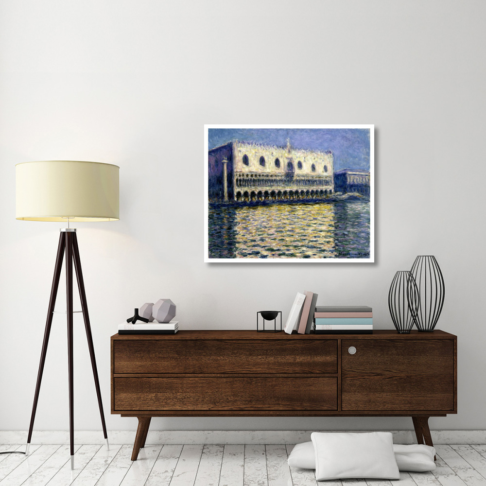 The Doge's Palace (Le Palais ducal), 1908-Paper Art-42&quotx34"