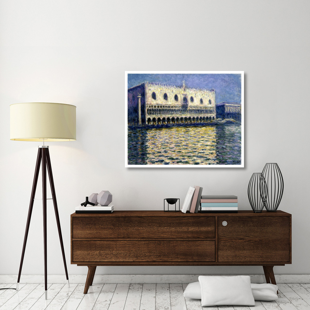 The Doge's Palace (Le Palais ducal), 1908-Paper Art-46&quotx37"
