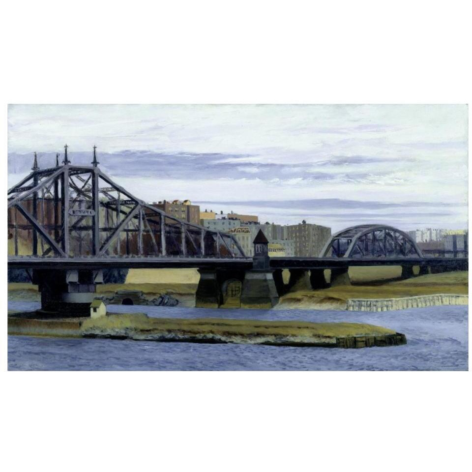 Macomb's Dam Bridge,1935-Paper Art-32&quotx19"