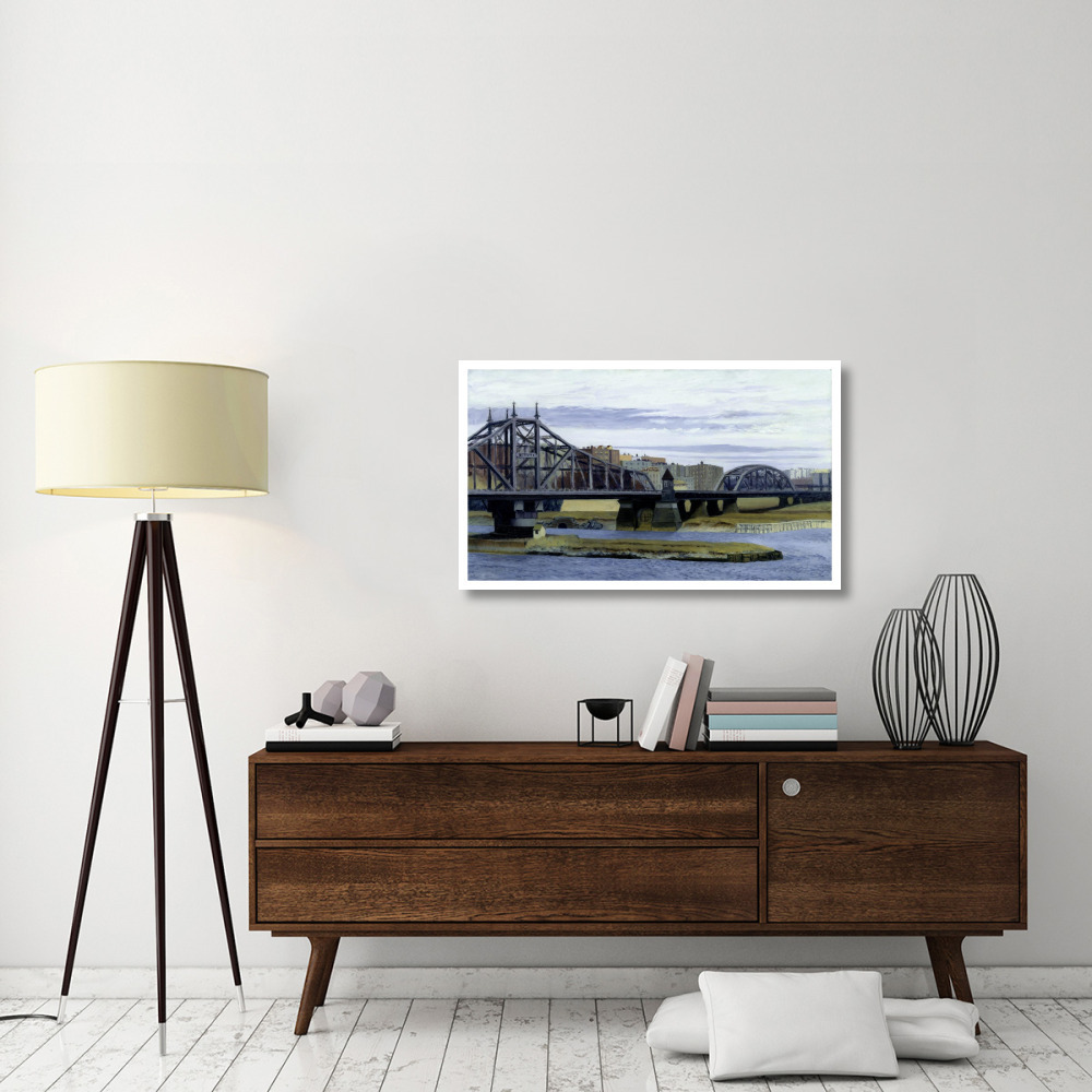 Macomb's Dam Bridge,1935-Paper Art-42&quotx25"