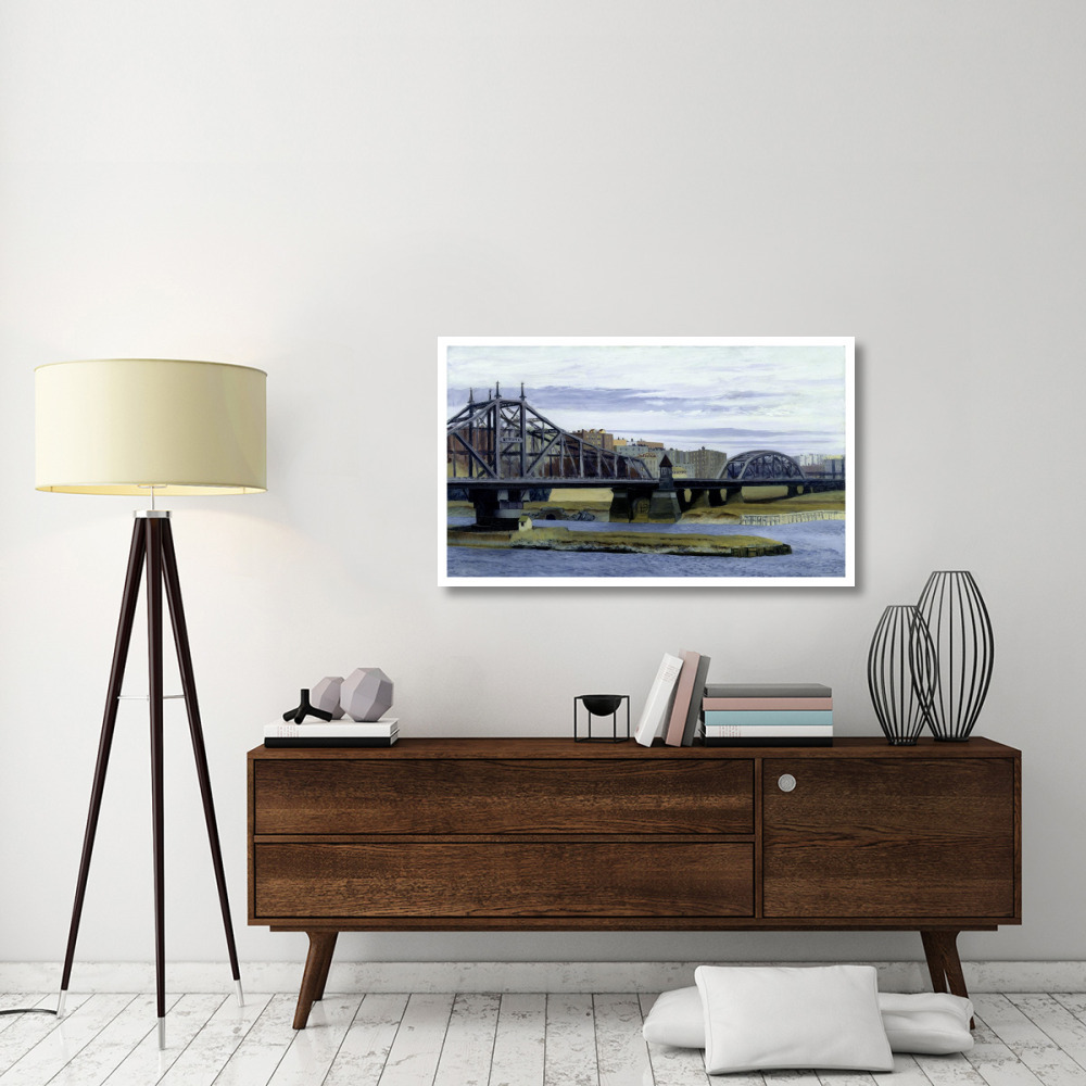 Macomb's Dam Bridge,1935-Paper Art-46&quotx28"