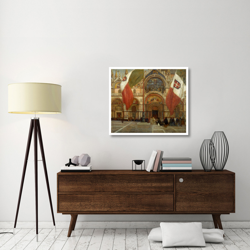 Jour de fte  Venise, ca. 1904-Paper Art-38&quotx33"