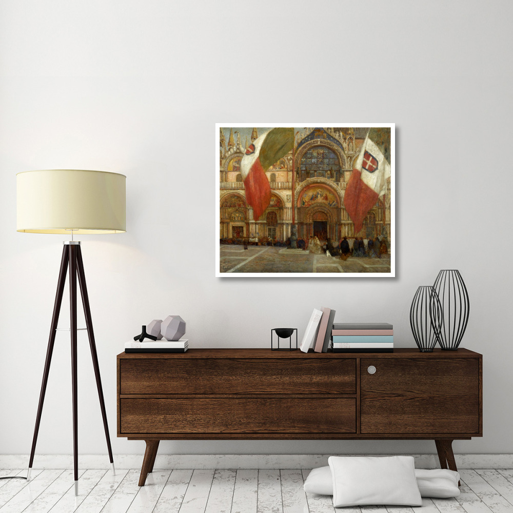 Jour de fte  Venise, ca. 1904-Paper Art-42&quotx36"