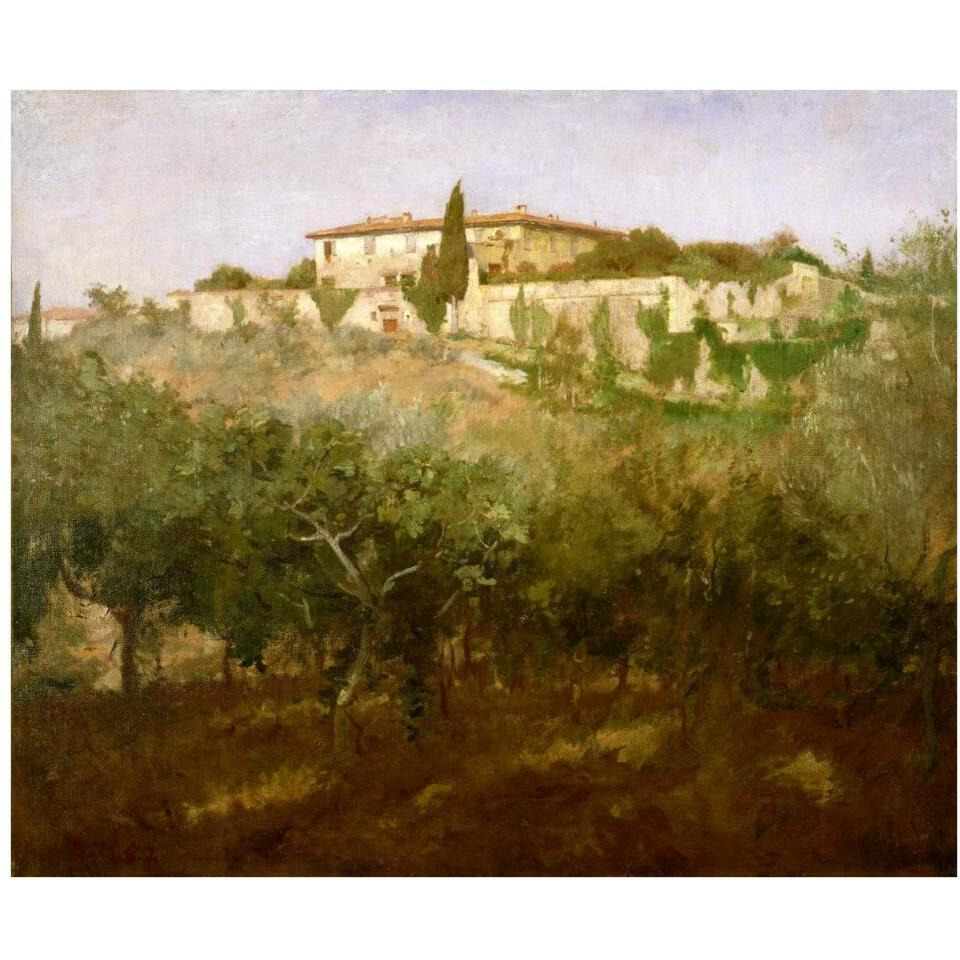 Villa Castellani, 1887-Paper Art-38&quotx32"