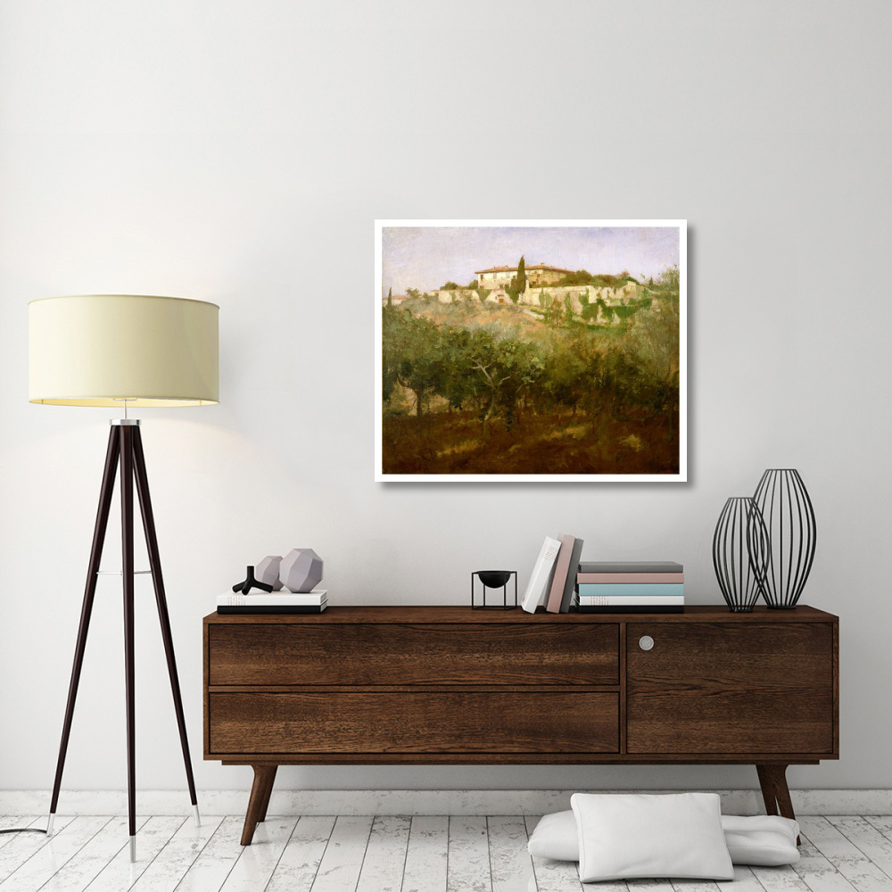 Villa Castellani, 1887-Paper Art-42&quotx35"
