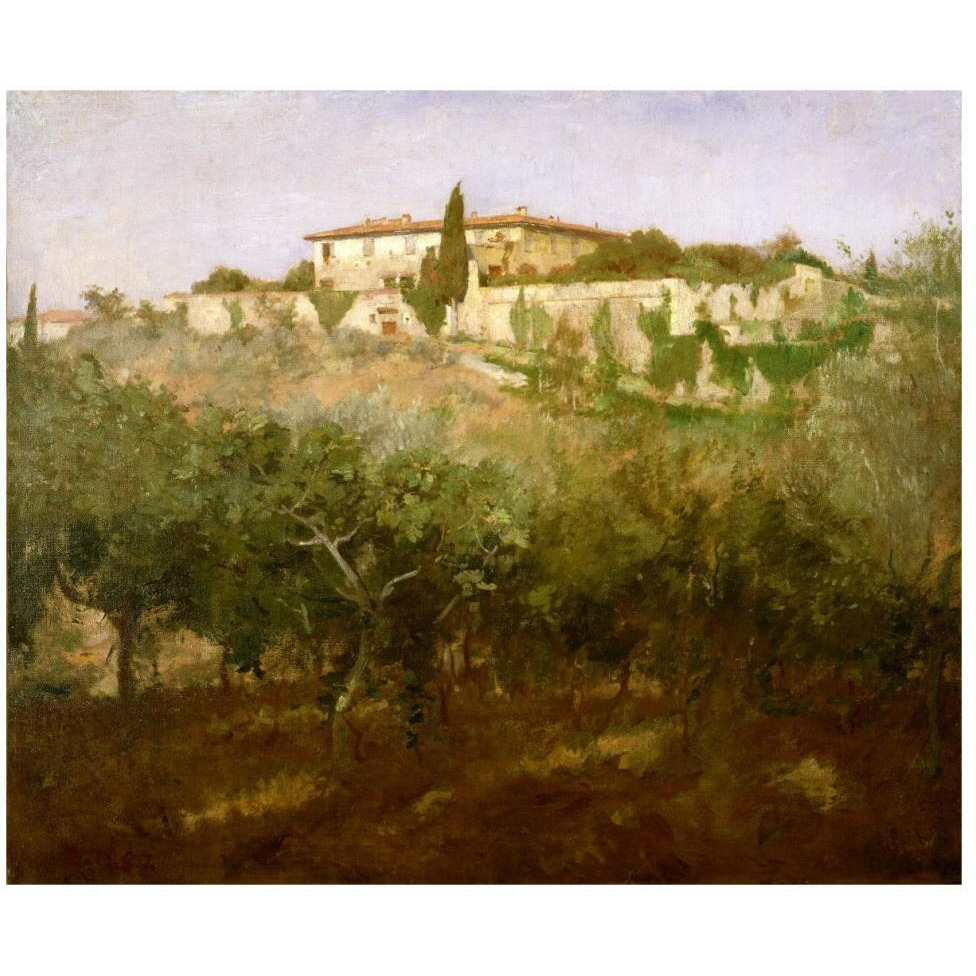 Villa Castellani, 1887-Paper Art-46&quotx39"