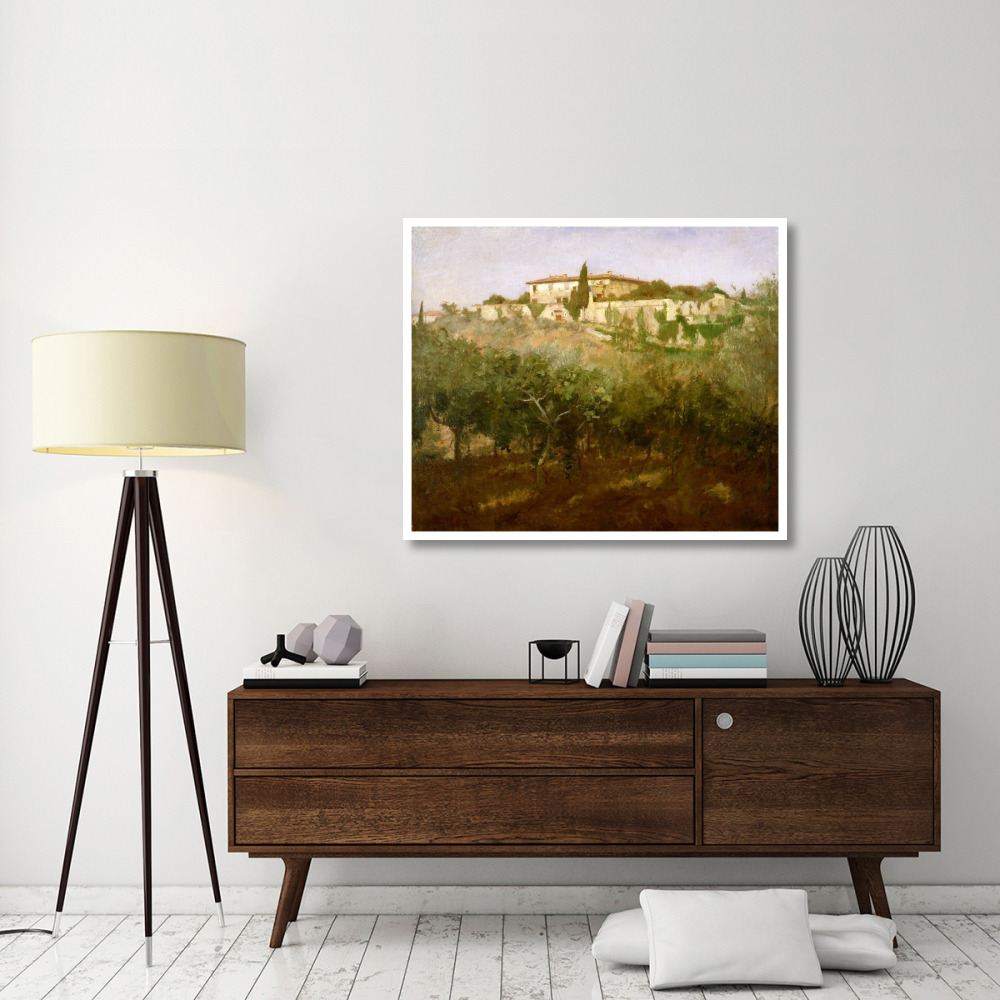 Villa Castellani, 1887-Paper Art-46&quotx39"