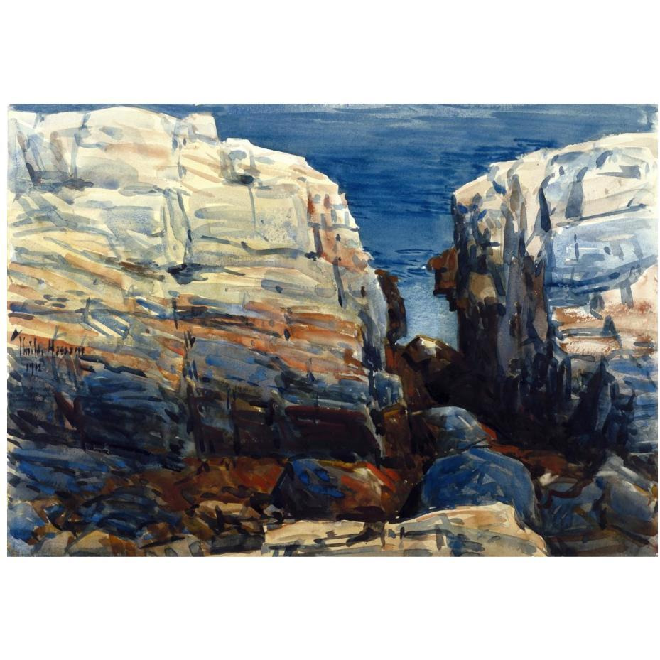 The Gorge, Appledore, 1912-Paper Art-24&quotx17"