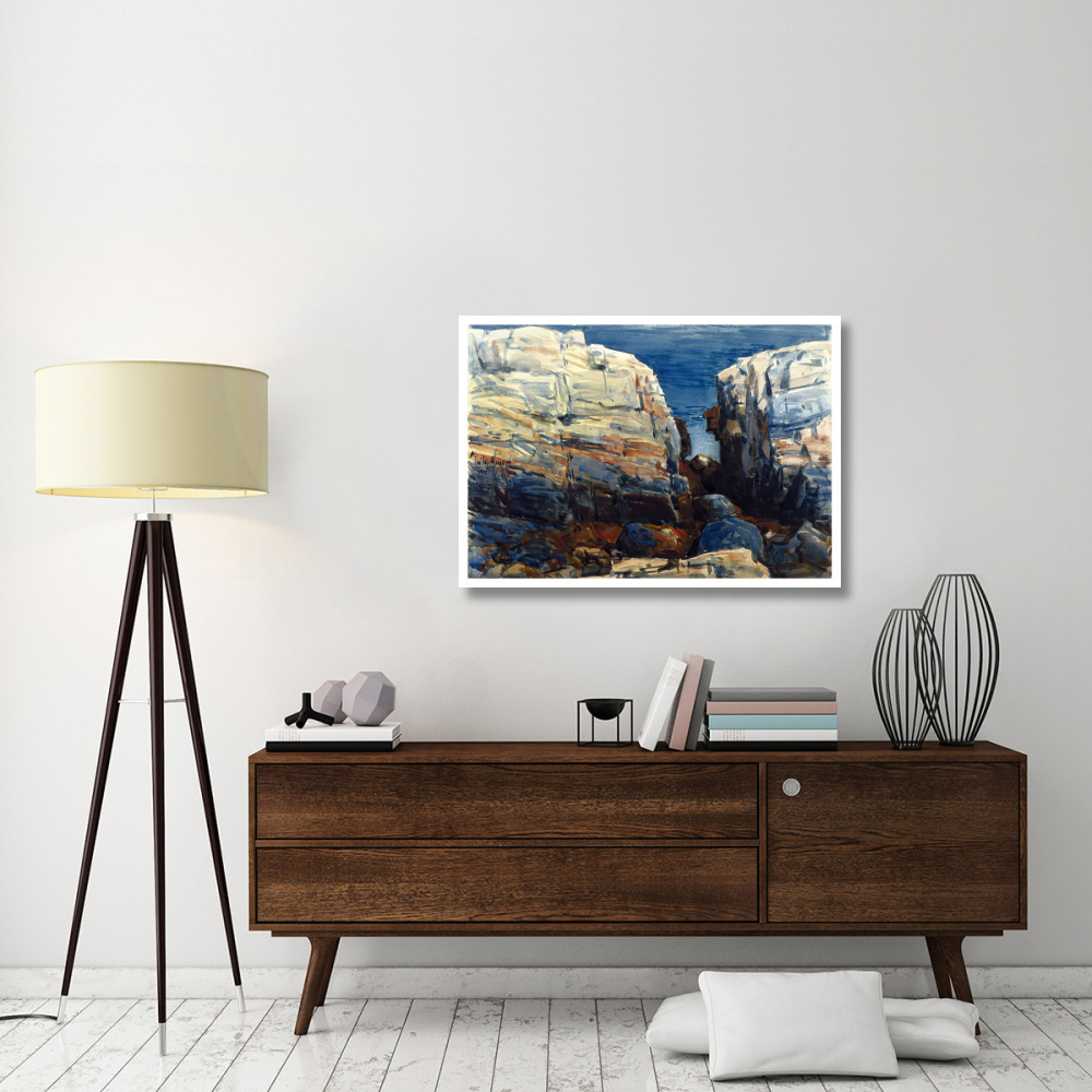 The Gorge, Appledore, 1912-Paper Art-42&quotx30"