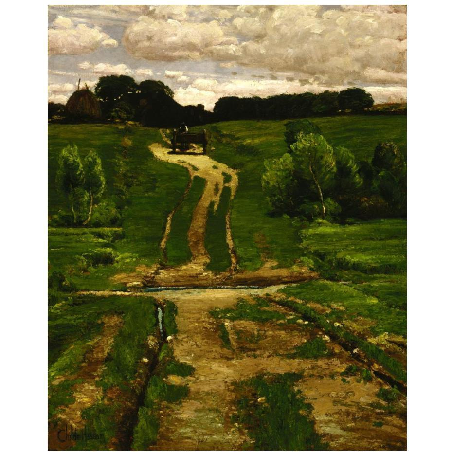 A Back Road, 1884-Paper Art-20&quotx24"