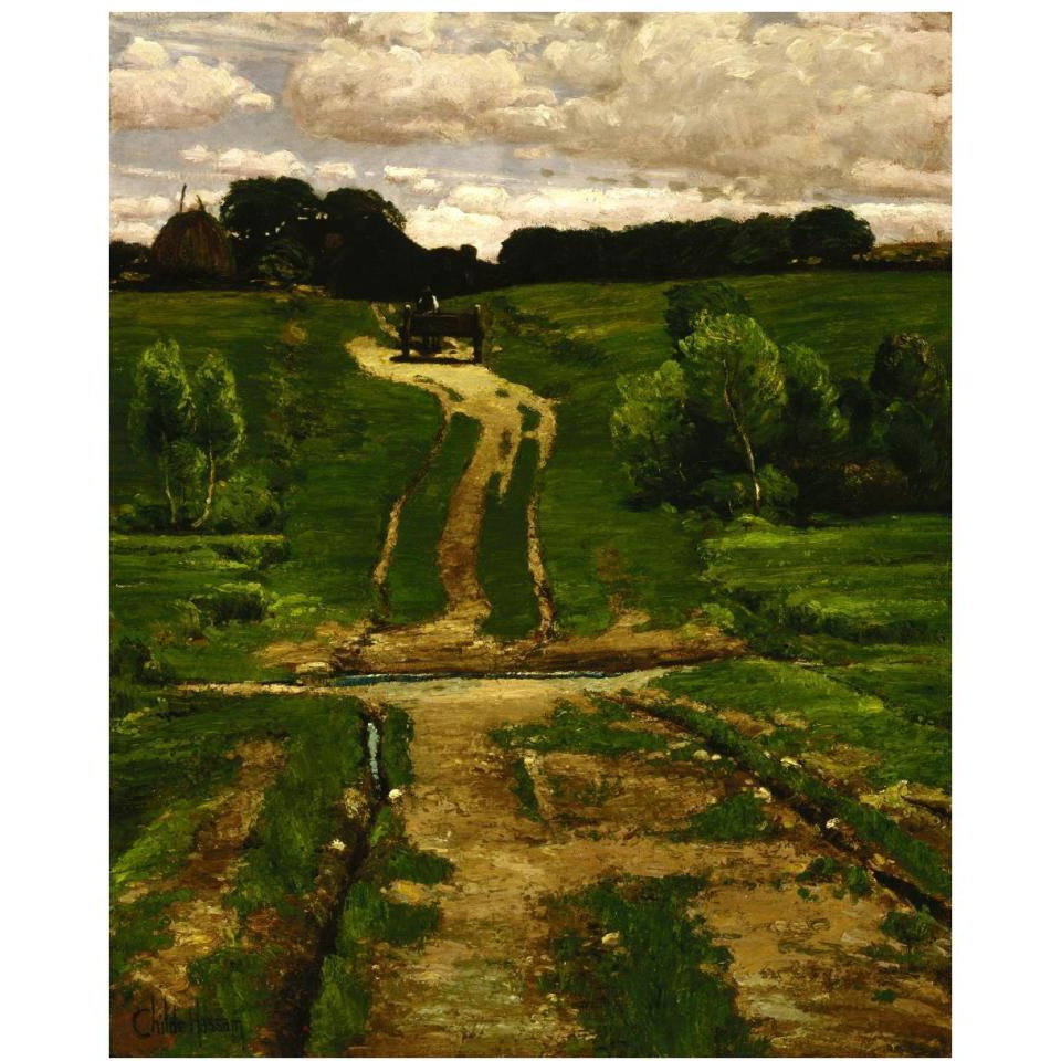 A Back Road, 1884-Paper Art-31&quotx38"