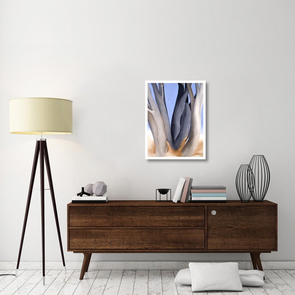 Dark Tree Trunks, 1946-Paper Art-25&quotx32"