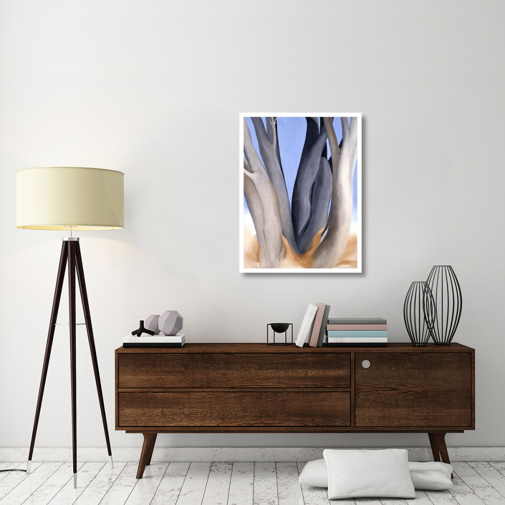 Dark Tree Trunks, 1946-Paper Art-29&quotx38"