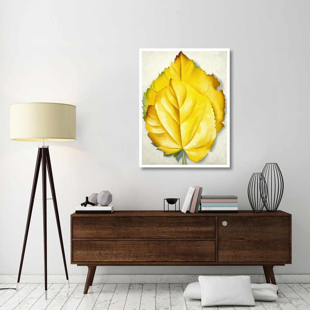 2 Yellow Leaves (Yellow Leaves), 1928-Paper Art-35&quotx46"