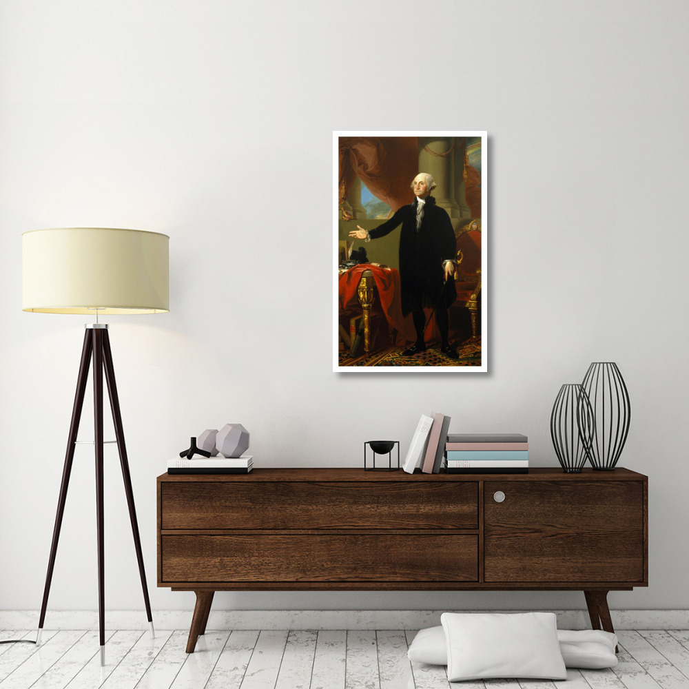 George Washington, 1796-Paper Art-27&quotx42"