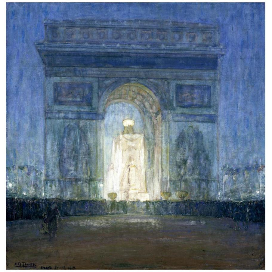 The Arch, 1919-Paper Art-18&quotx18"