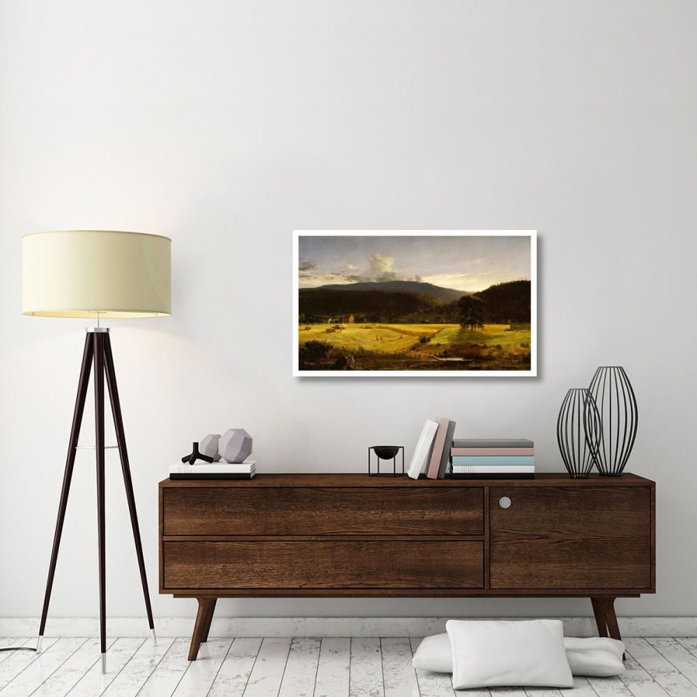 Bareford Mountains, West Milford, New Jersey, 1850-Paper Art-42&quotx25"