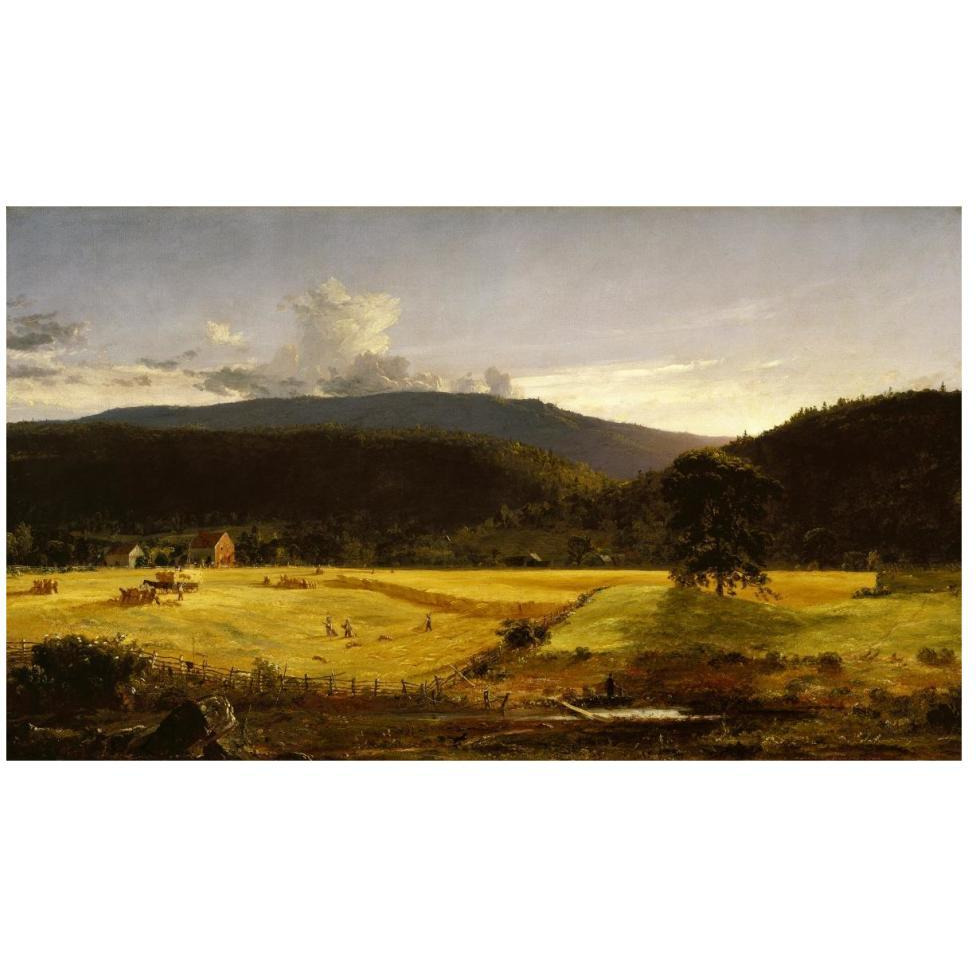 Bareford Mountains, West Milford, New Jersey, 1850-Paper Art-46&quotx28"