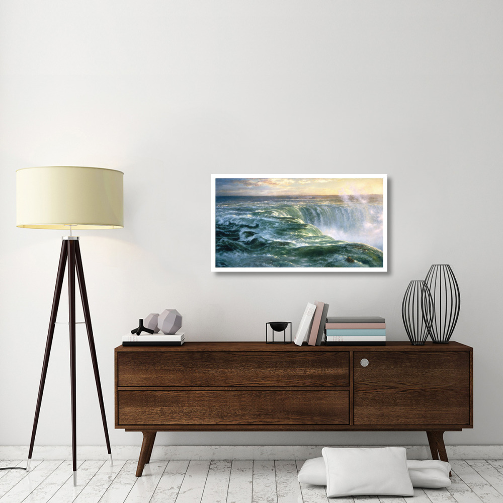 Niagara, 1866-Paper Art-42&quotx23"
