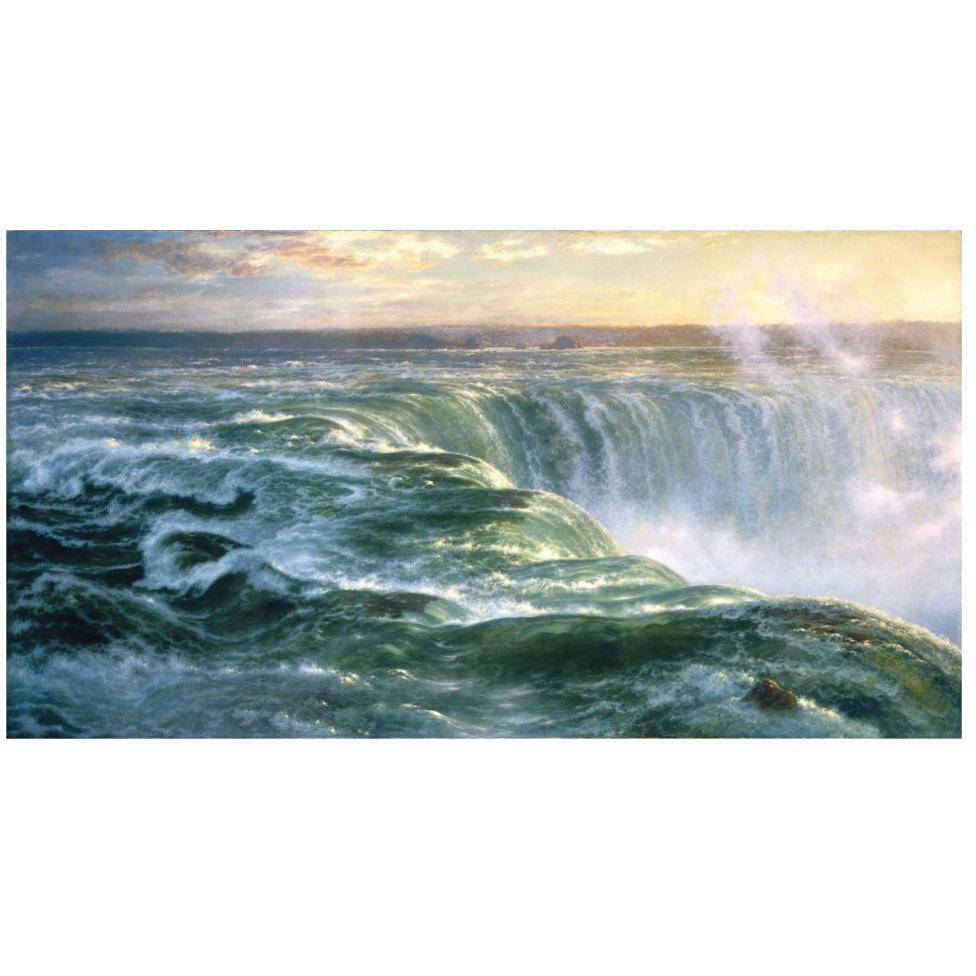 Niagara, 1866-Paper Art-46&quotx25"