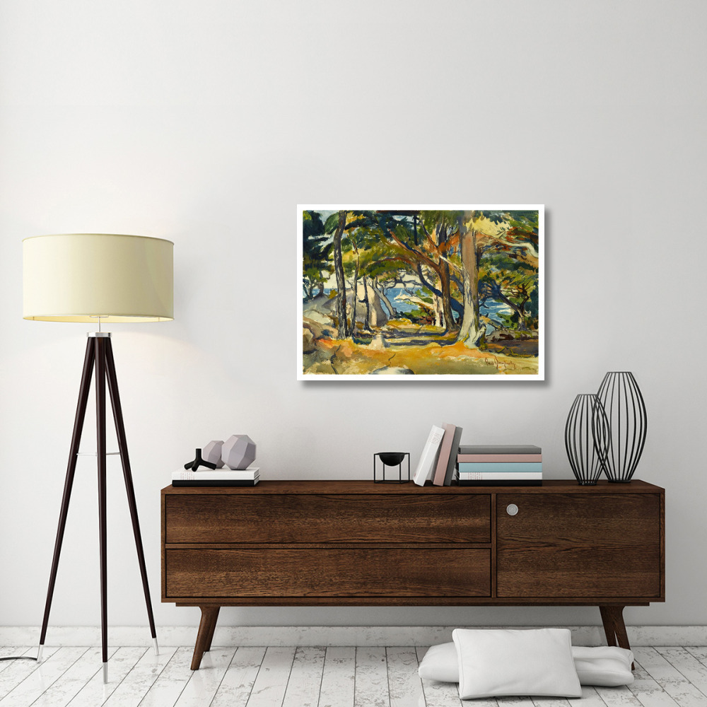 Cedar Grove by the Sea, ca. 1916-Paper Art-42&quotx30"