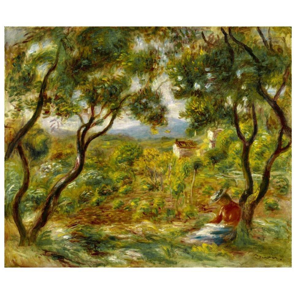 The Vineyards at Cagnes (Les Vignes  Cagnes), 1908-Paper Art-32&quotx27"