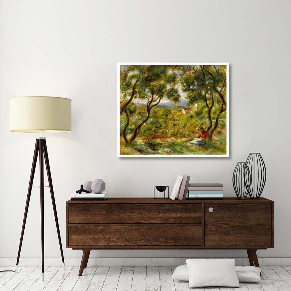 The Vineyards at Cagnes (Les Vignes  Cagnes), 1908-Paper Art-46&quotx39"