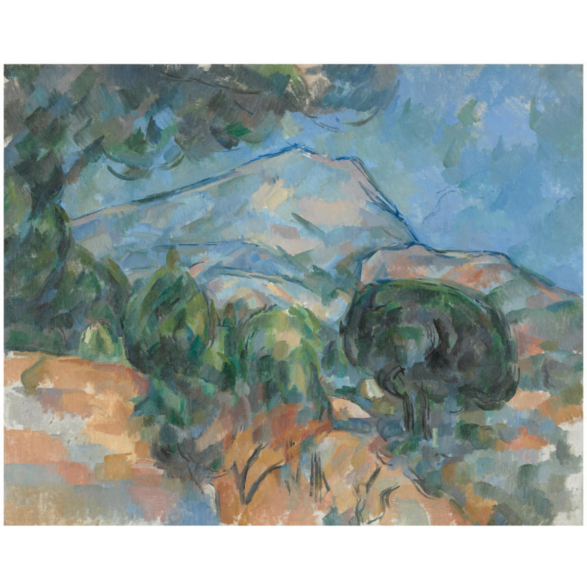 Mount Sainte-Victoire, c. 1904-Paper Art-24&quotx20"