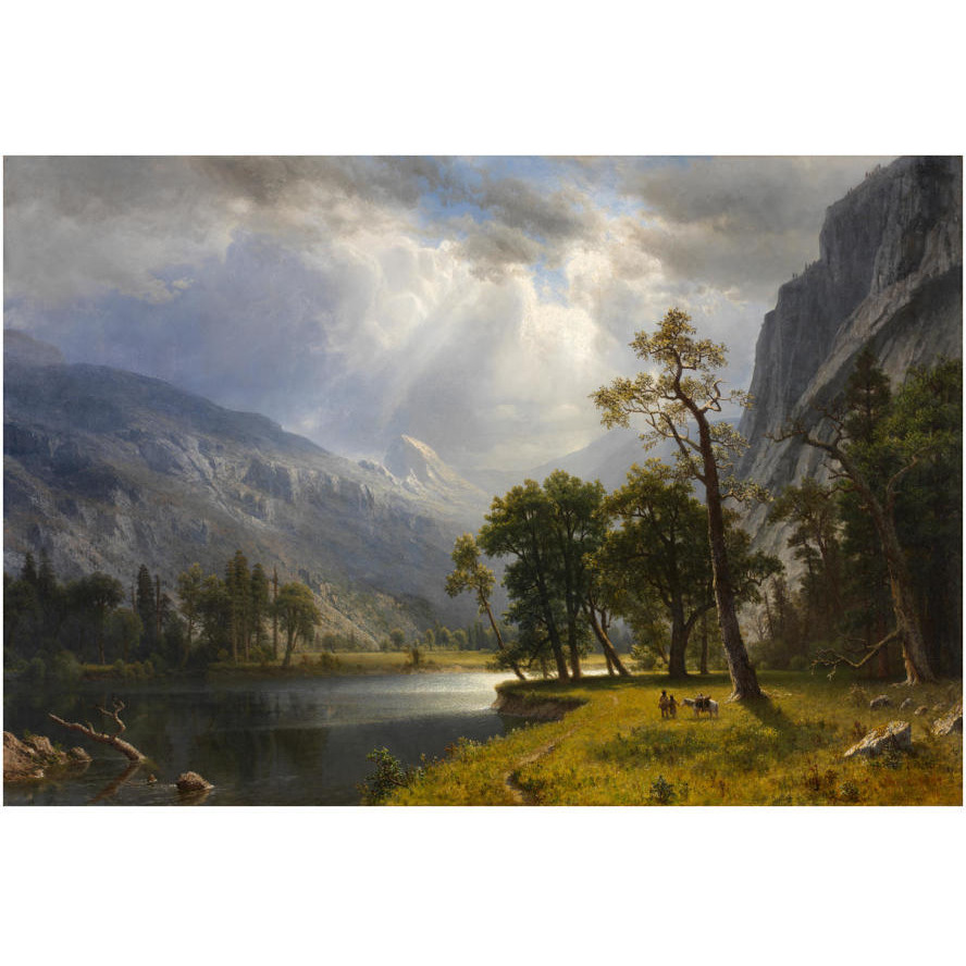 Yosemite Valley, 1866-Paper Art-32&quotx22"