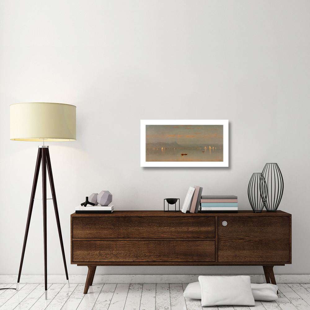 Haverstraw Bay, 1868-Paper Art-32&quotx16"