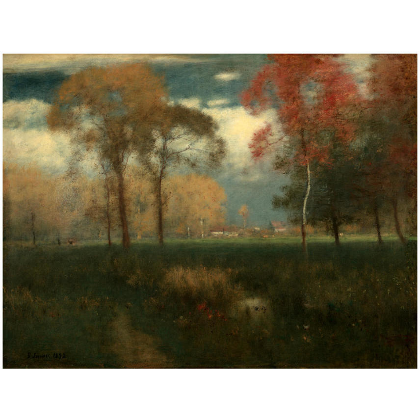 Sunny Autumn Day, 1892-Paper Art-24&quotx19"