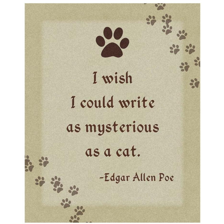 Edgar Allen Poe Mysterious-Paper Art-18&quotx22"