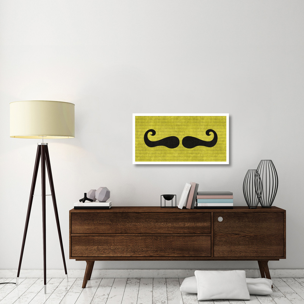 Mustache Mustachio-Paper Art-38&quotx20"