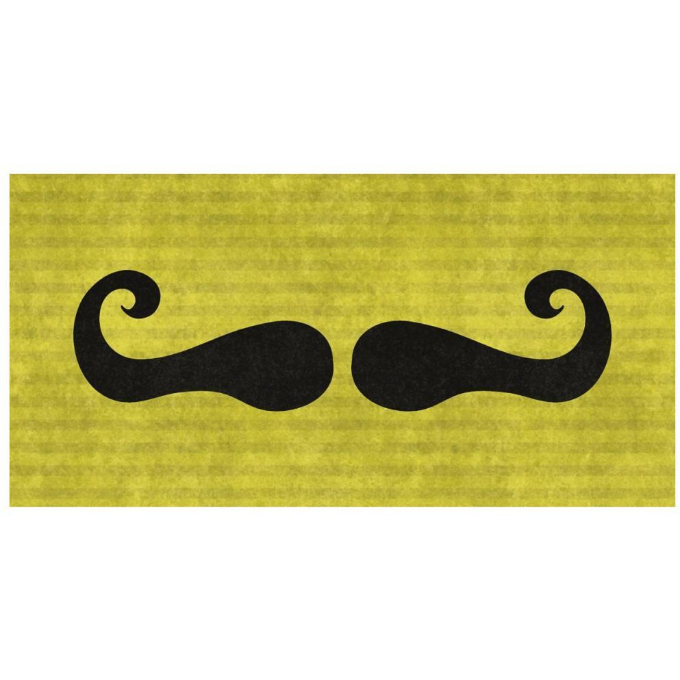 Mustache Mustachio-Paper Art-74&quotx38"