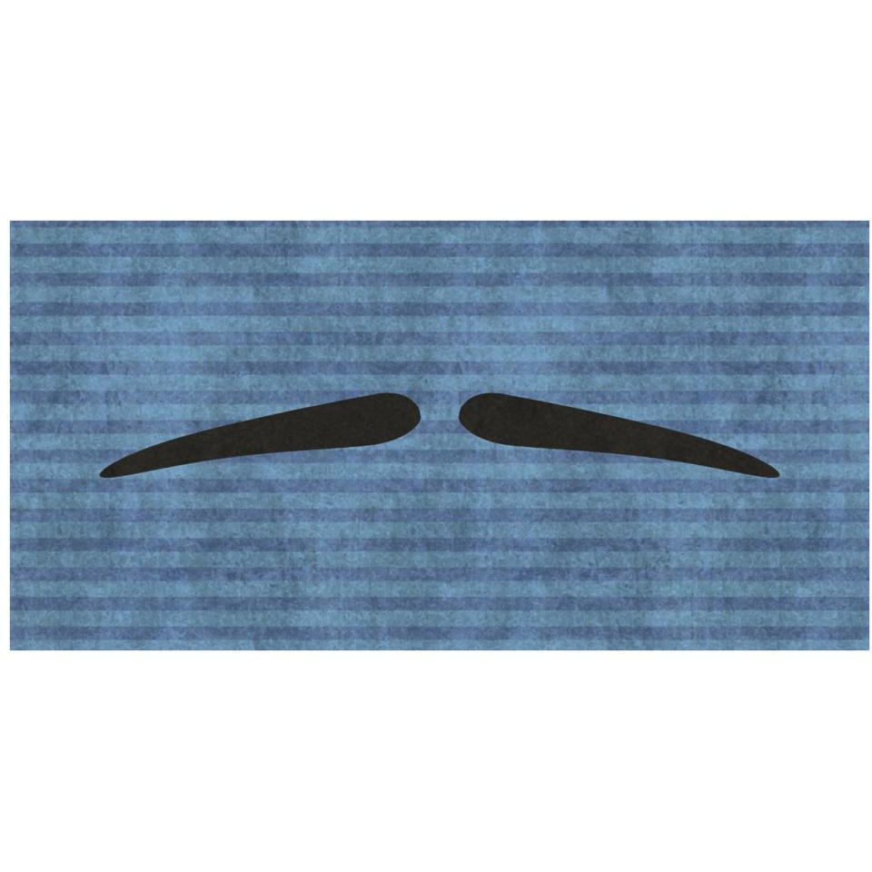 Mustache Pencil Thin-Paper Art-38&quotx20"