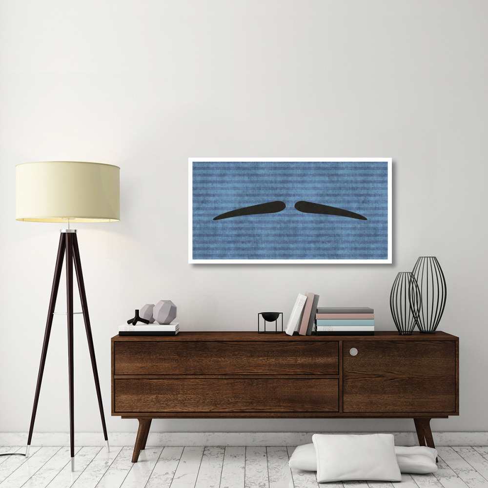Mustache Pencil Thin-Paper Art-50&quotx26"