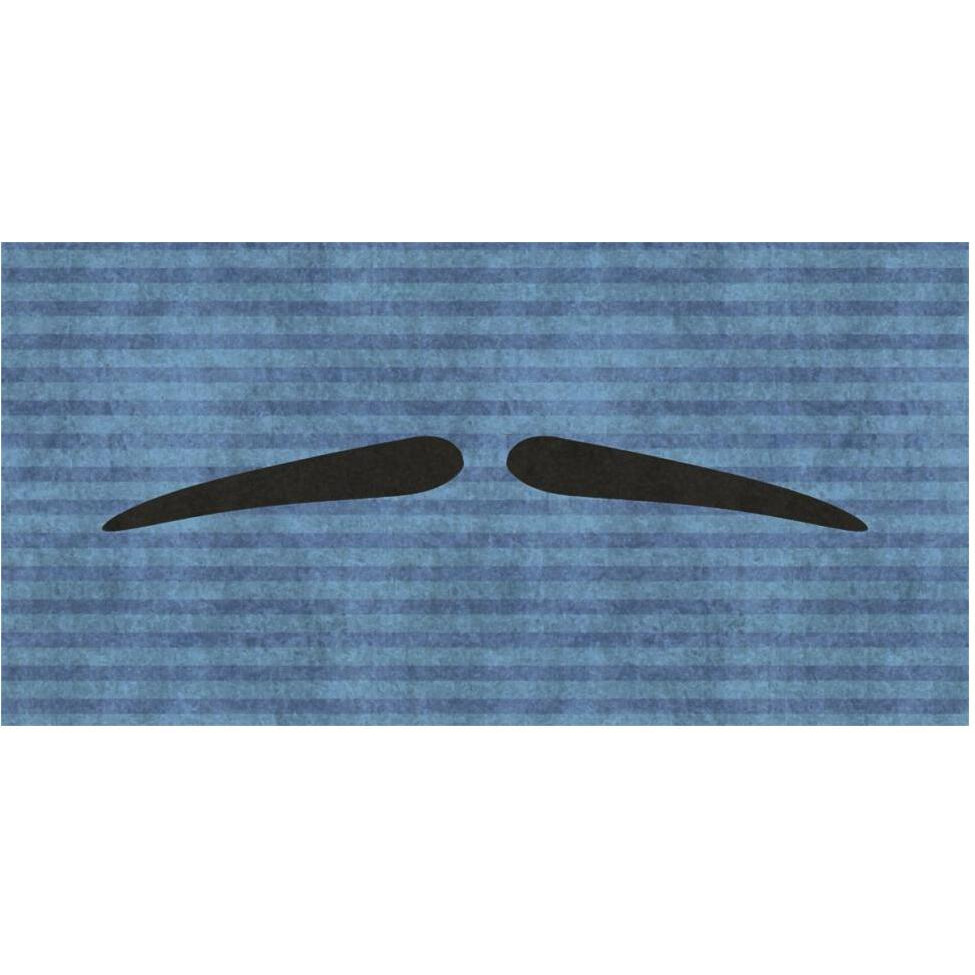 Mustache Pencil Thin-Paper Art-62&quotx32"