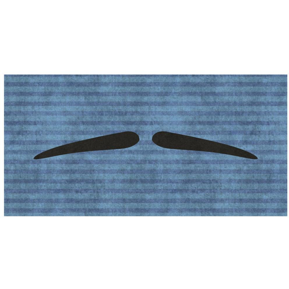 Mustache Pencil Thin-Paper Art-74&quotx38"